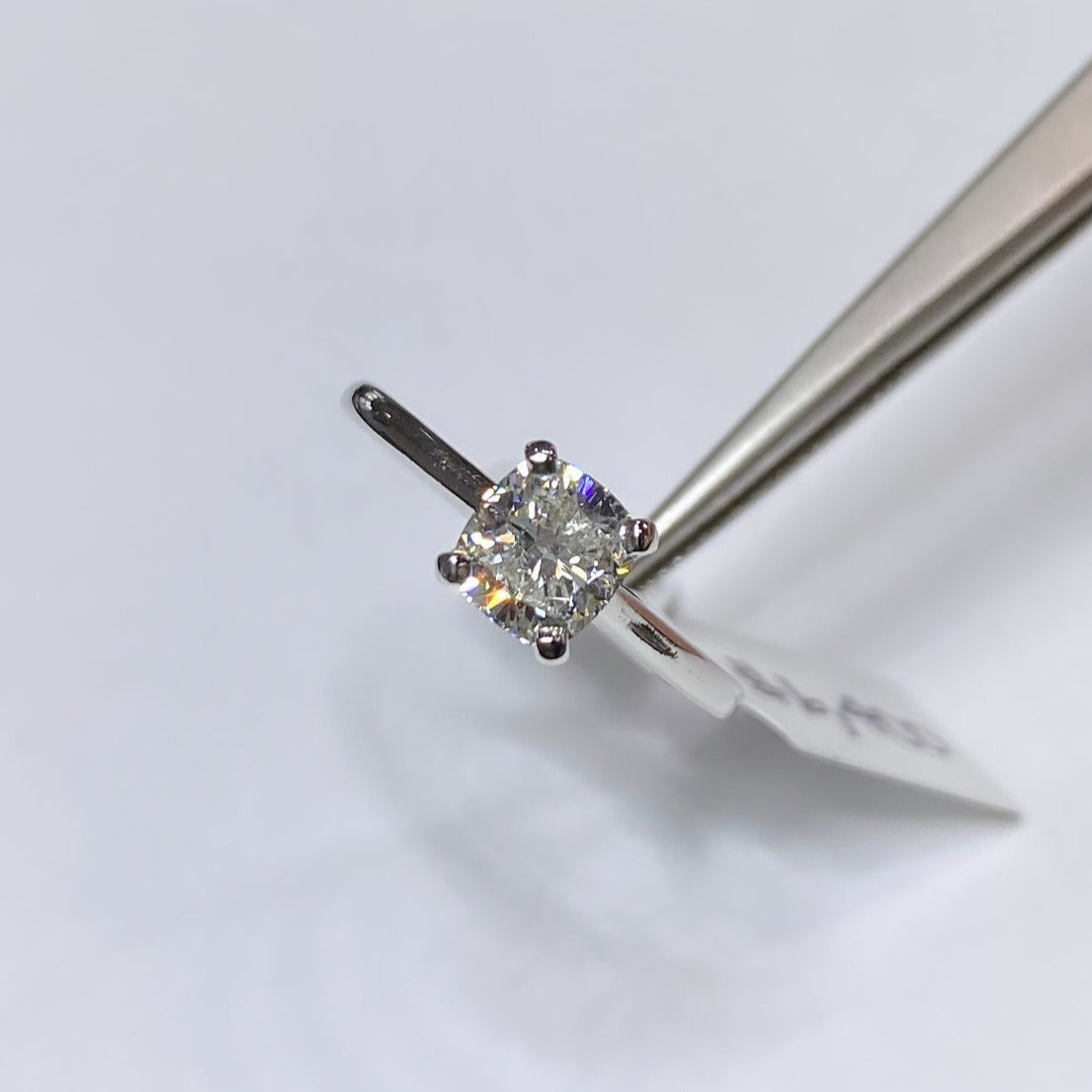 1.02ct Cushion Cut G.I.A Certified Platinum Solitaire