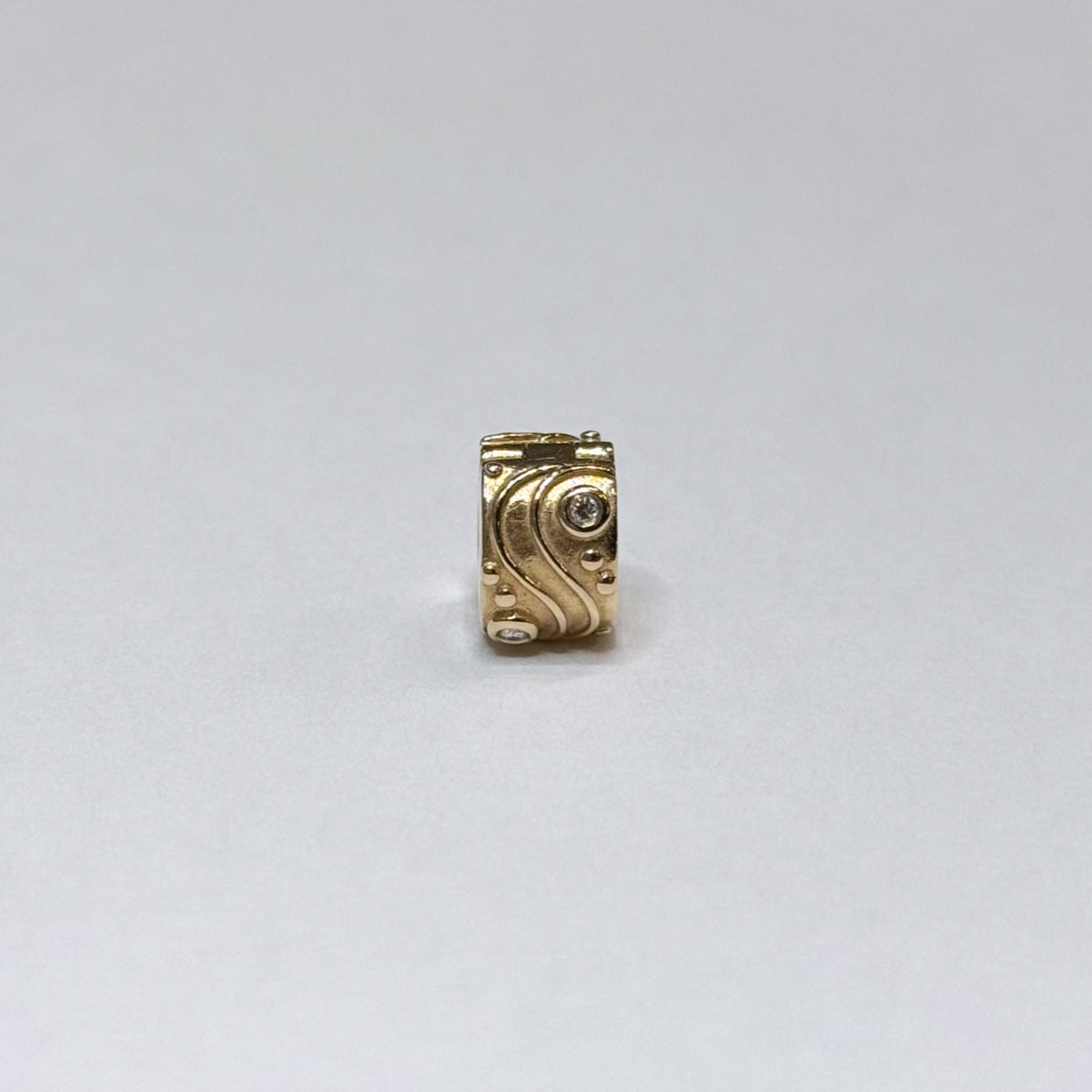 Pandora 14k Diamond Charm Stopper