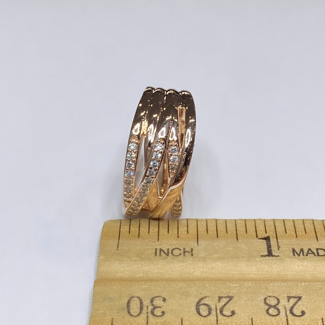 Pandora Sparkling & Polished Lines Ring