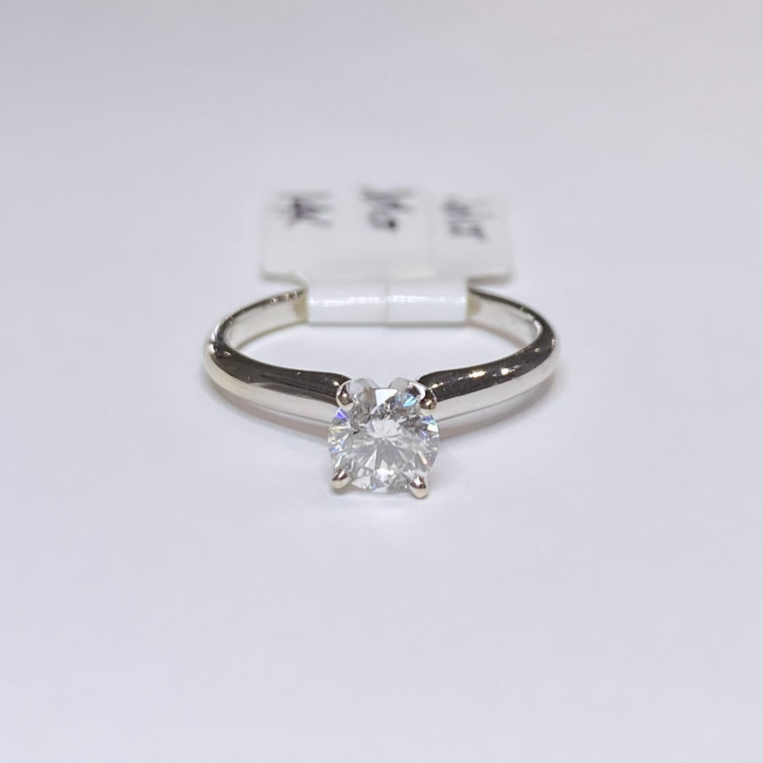 0.61ct Round Classic Solitaire 14k