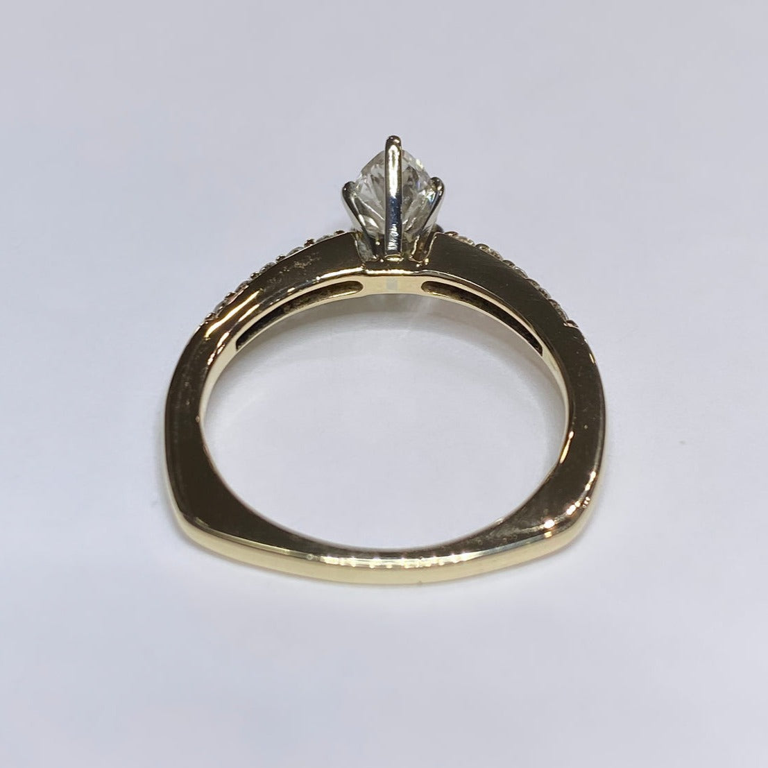 1ct Marquise Cut Diamond 14k Ring