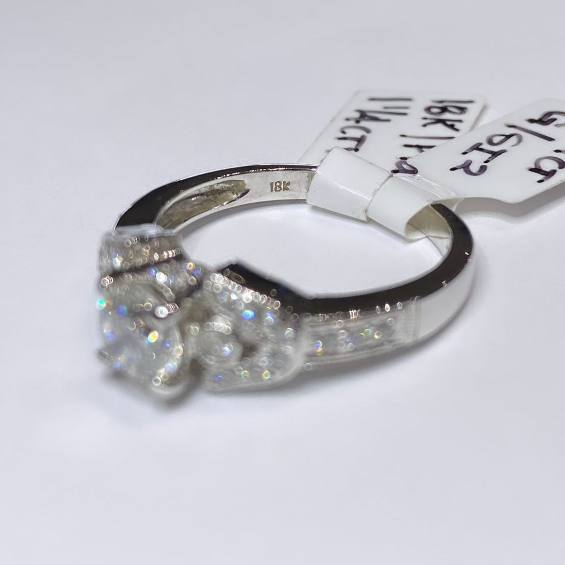 1ct Round Tulip Engagement Ring