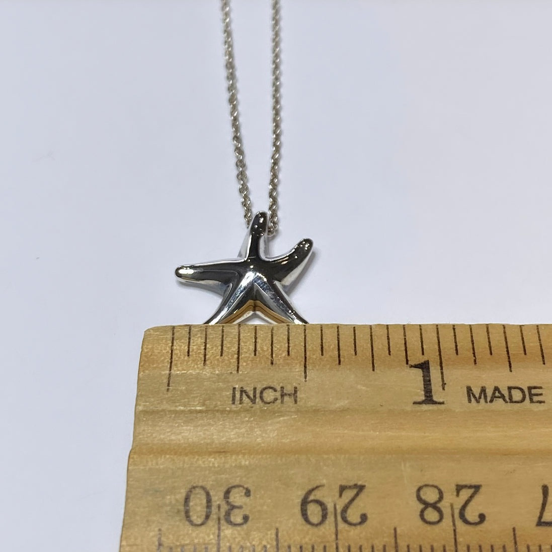 Tiffany & Co. 925 Starfish Pendant 15mm