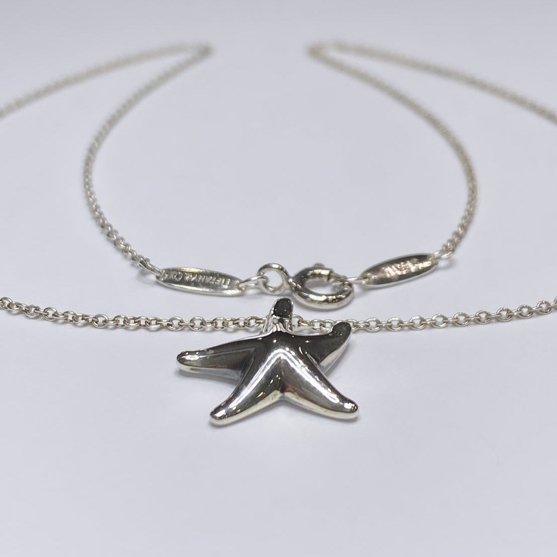 Tiffany & Co. 925 Starfish Pendant 15mm