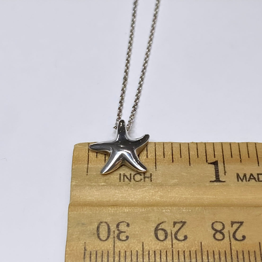 Tiffany & Co. 925 Starfish Pendant 11mm