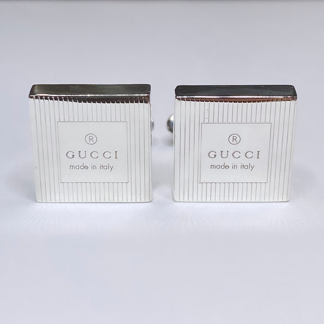 Gucci 925 Trademark Cufflinks