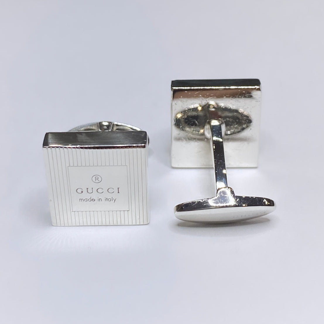 Gucci 925 Trademark Cufflinks