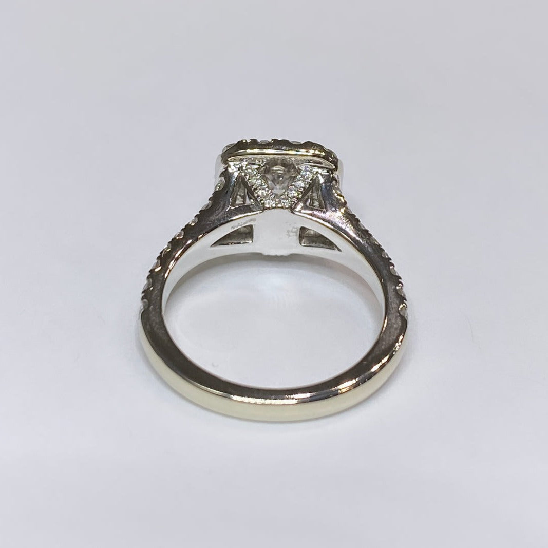 Neil Lane Cushion Cut Diamond Engagement Ring