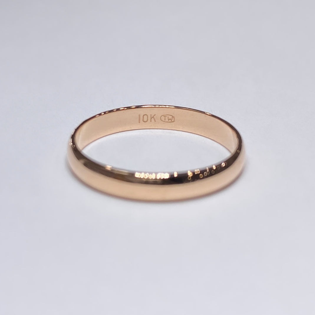 10k Rose Gold Classic Band