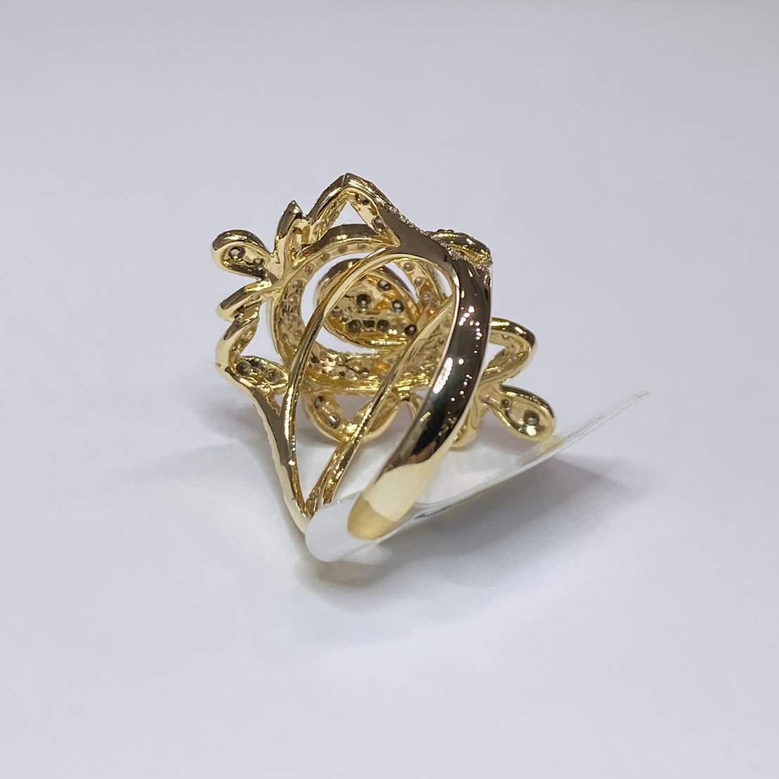 Effy 14k Espresso Diamond Filagree Ring