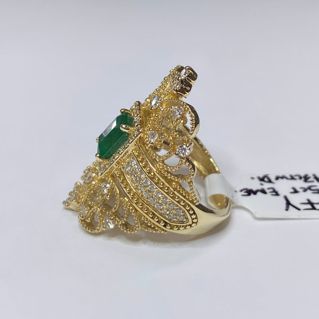 Effy 14k Brasilica Emerald & Diamond