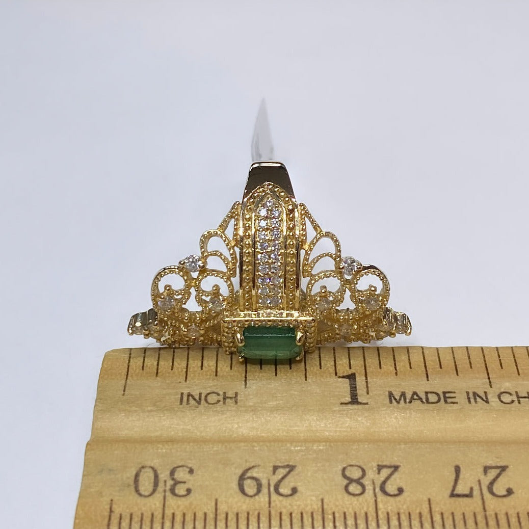Effy 14k Brasilica Emerald & Diamond