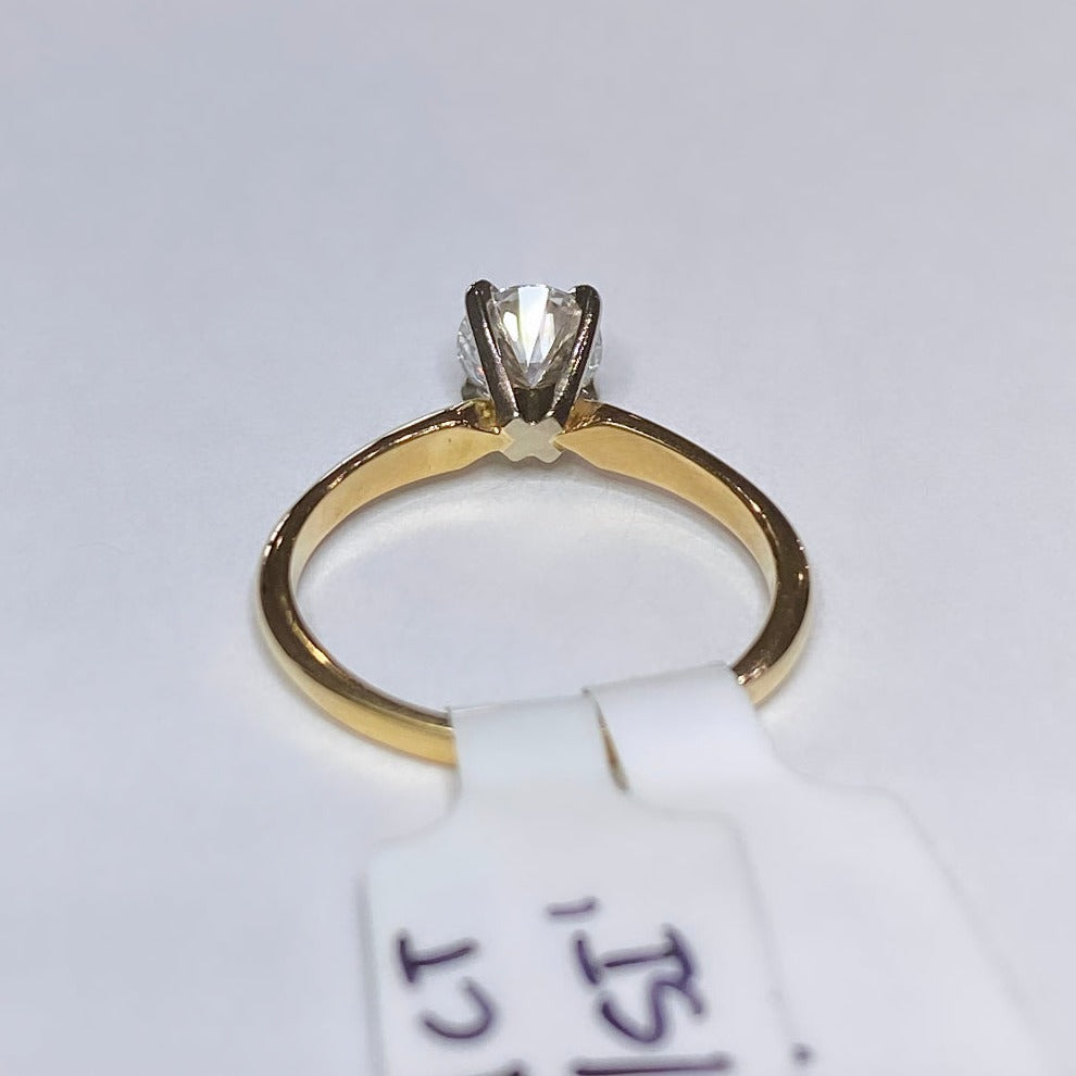 0.71ct G.I.A Certified Diamond Solitaire 14k