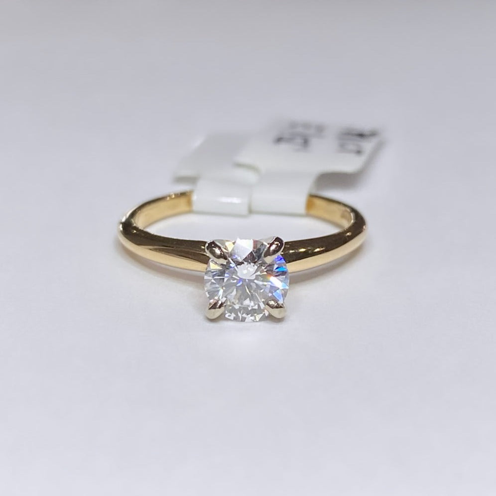 0.71ct G.I.A Certified Diamond Solitaire 14k
