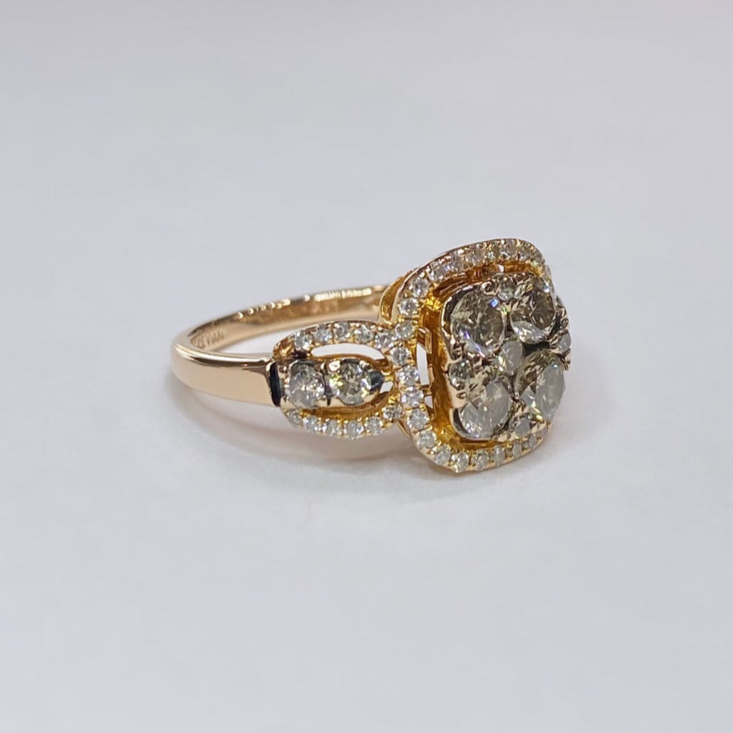LeVian 14k Chocolate Diamond Ring