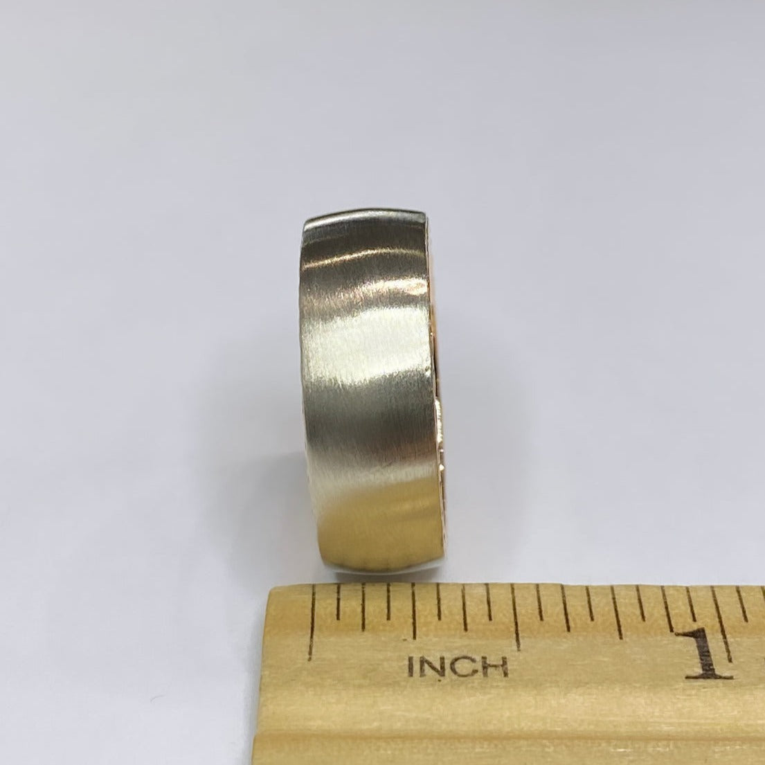 14k Gents Two-tone Wedding Band