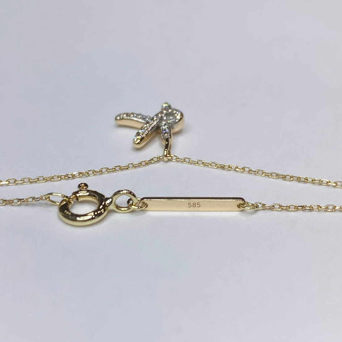 Kendra Scott Initial ‘K’ Diamond Necklace
