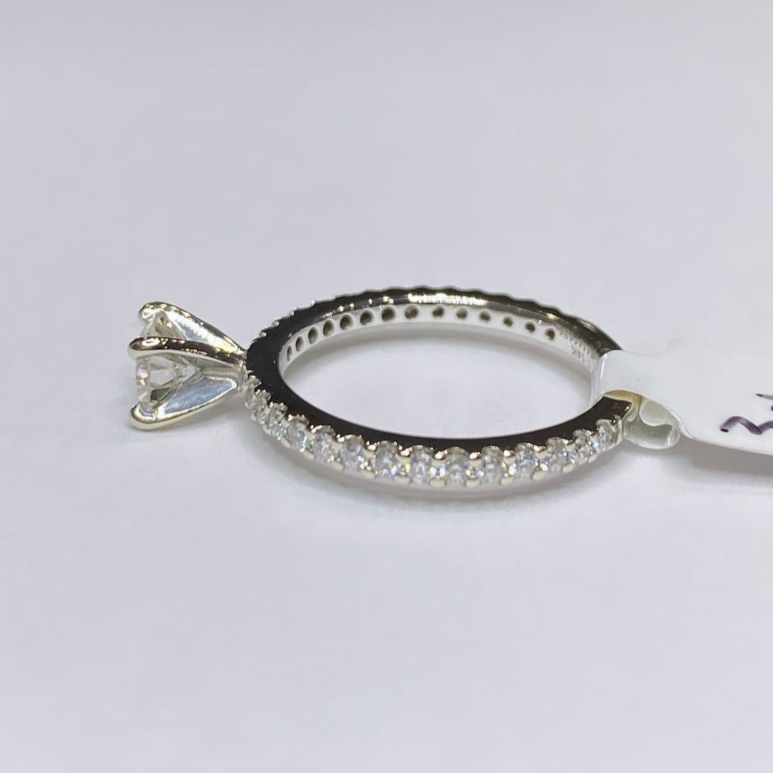 Gabriel & Co. 1.05tcw Diamond Engagement Ring