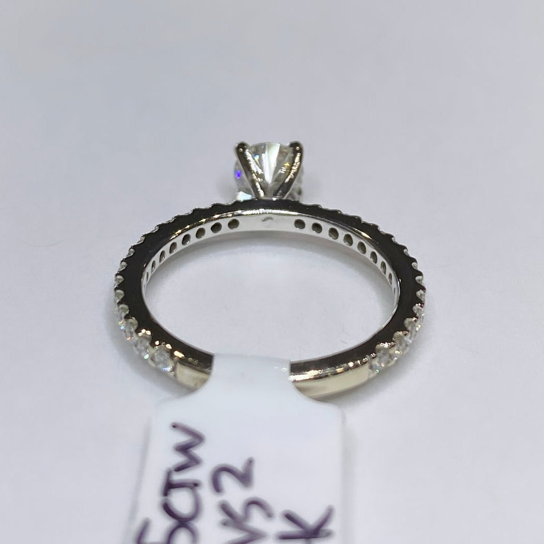 Gabriel & Co. 1.05tcw Diamond Engagement Ring