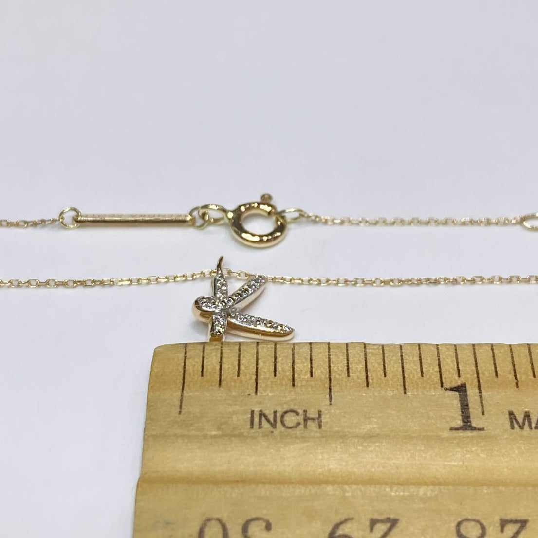 Kendra Scott Initial ‘K’ Diamond Necklace