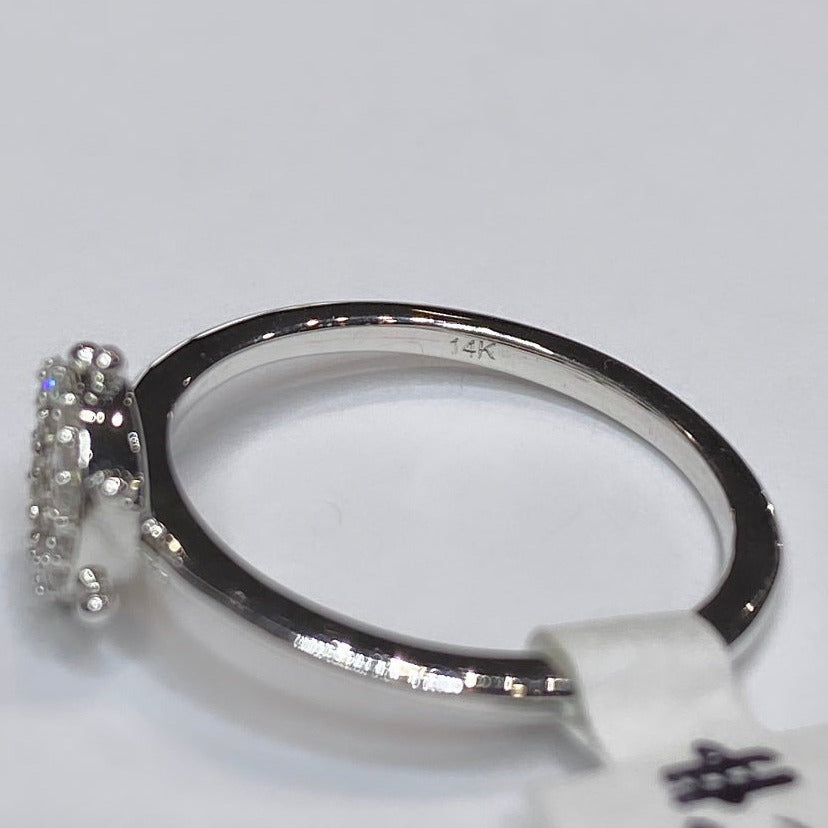 14k Diamond Ship Wheel Ring