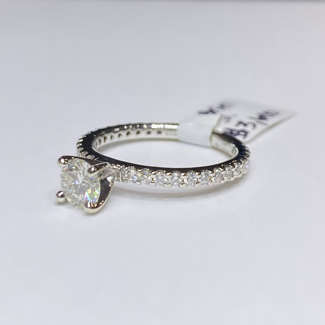Gabriel & Co. 1.05tcw Diamond Engagement Ring