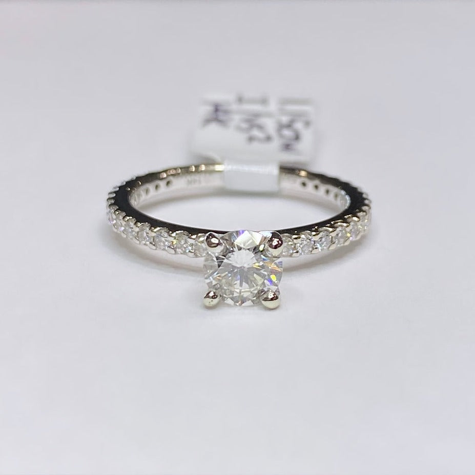Gabriel & Co. 1.05tcw Diamond Engagement Ring