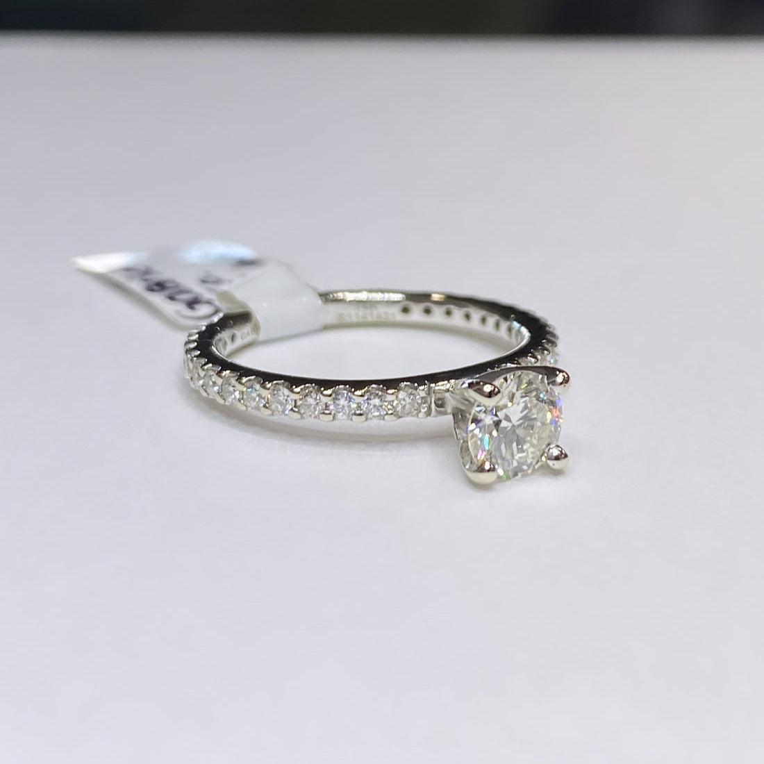 Gabriel & Co. 1.05tcw Diamond Engagement Ring