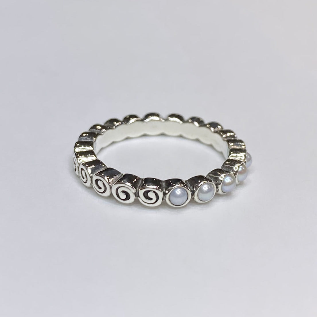 Pandora 925 & Pearl Ring