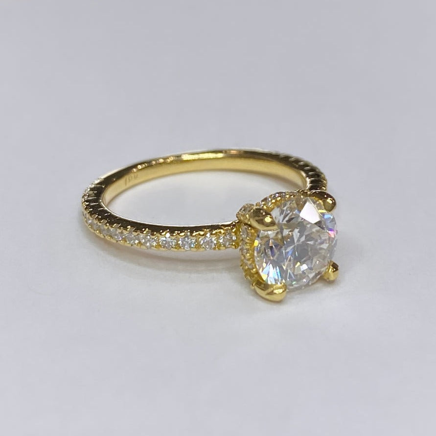 1.50ct Round Brilliant Diamond Bridal Set 18k
