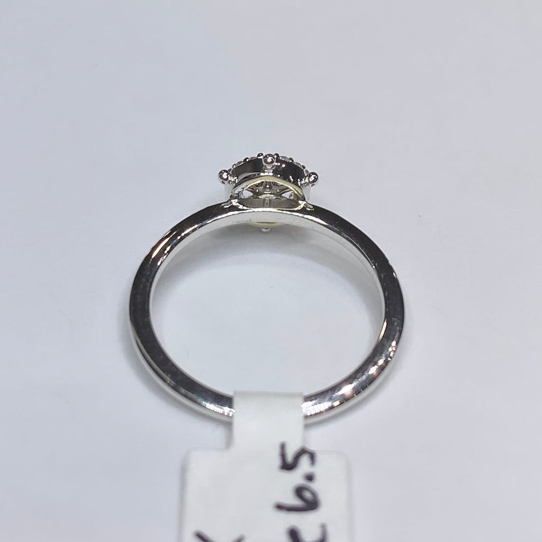 14k Diamond Ship Wheel Ring