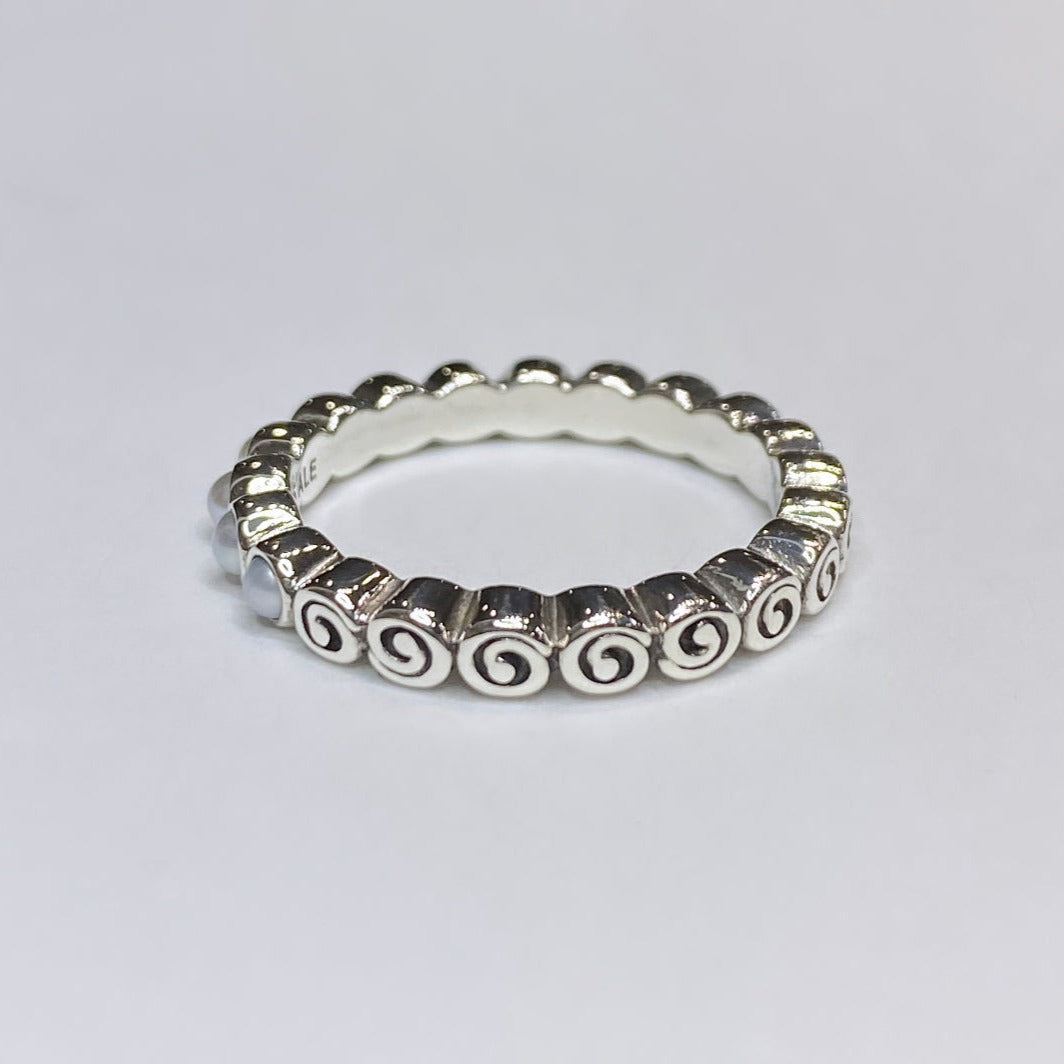 Pandora 925 & Pearl Ring