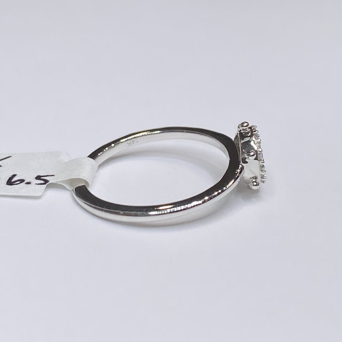 14k Diamond Ship Wheel Ring