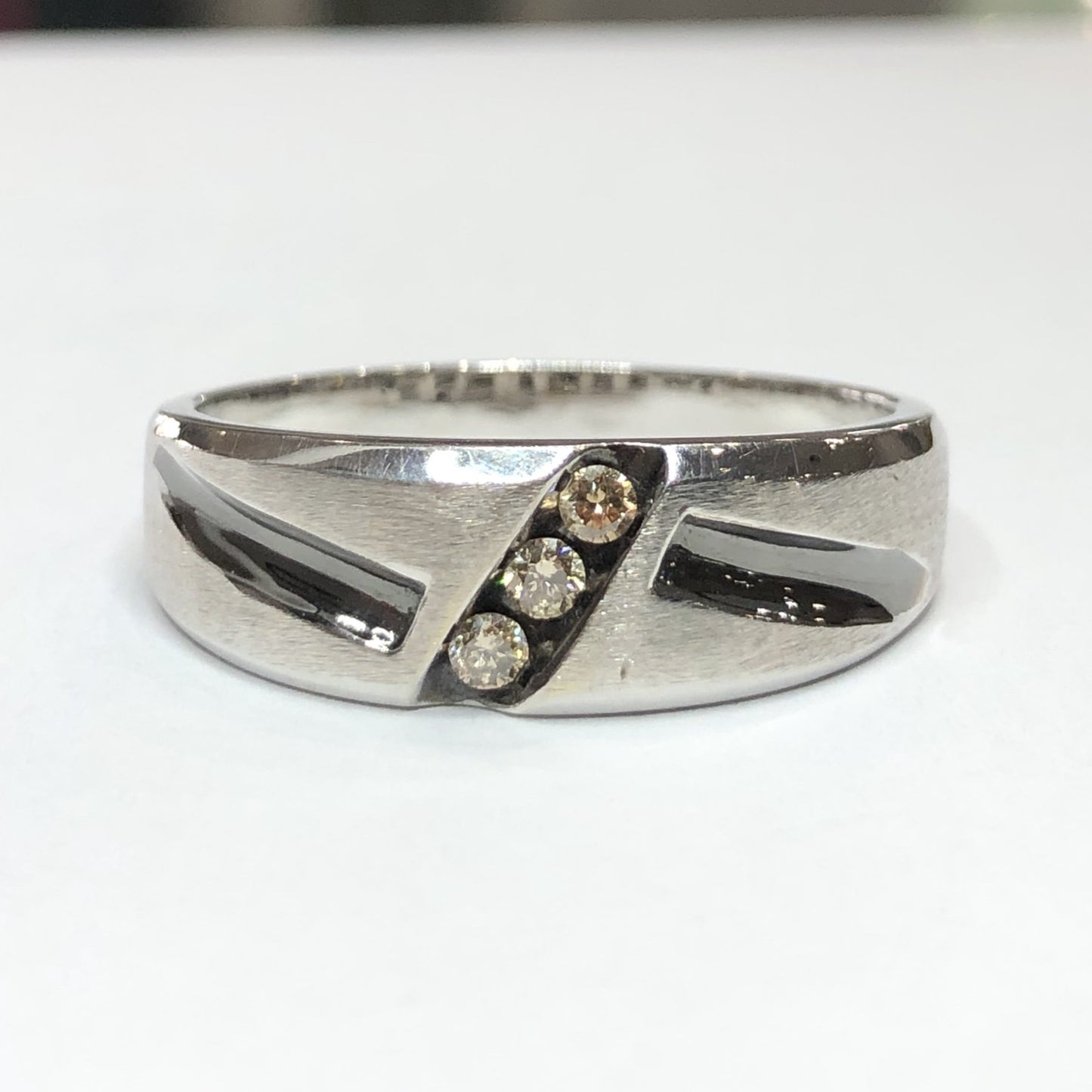 Gents Chocolate Diamond Band