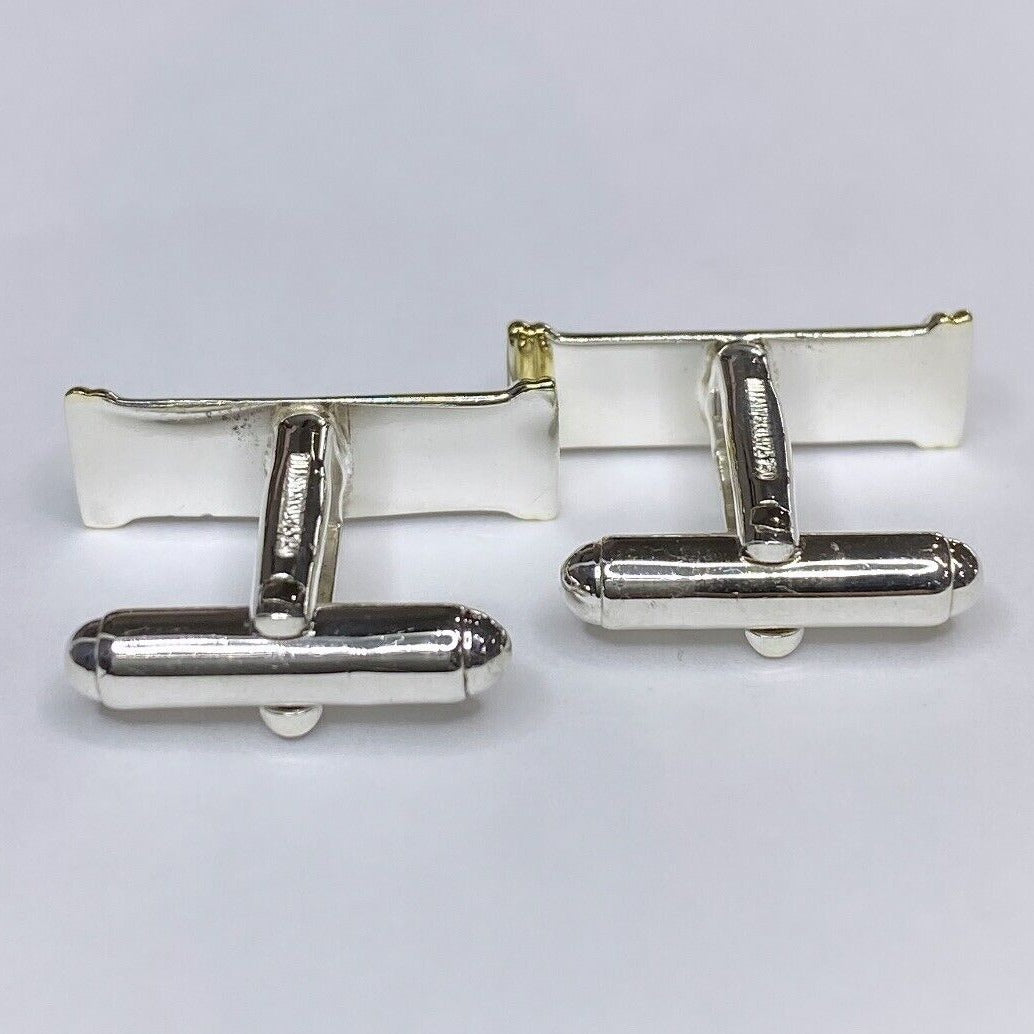 Tiffany & Co. 925 & 18k Cuff Links