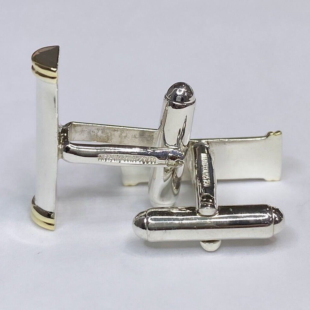 Tiffany & Co. 925 & 18k Cuff Links
