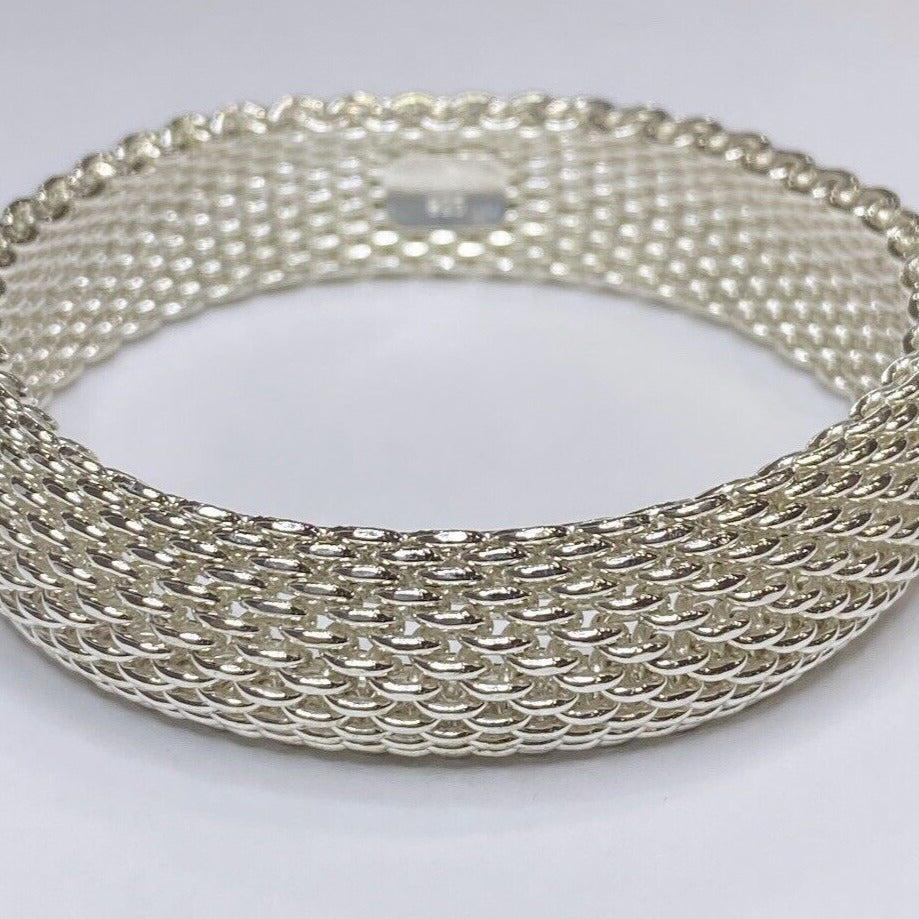 Tiffany somerset mesh bangle Clearance