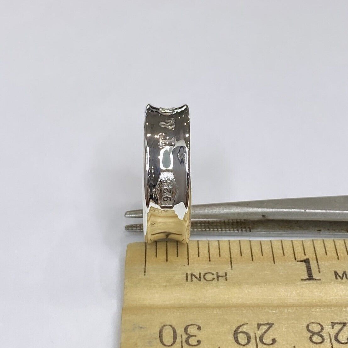 Tiffany & Co. 1837 Sterling Silver Band