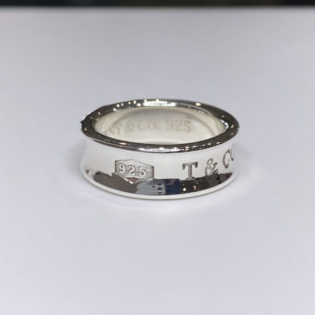 Tiffany & Co. 1837 Sterling Silver Band