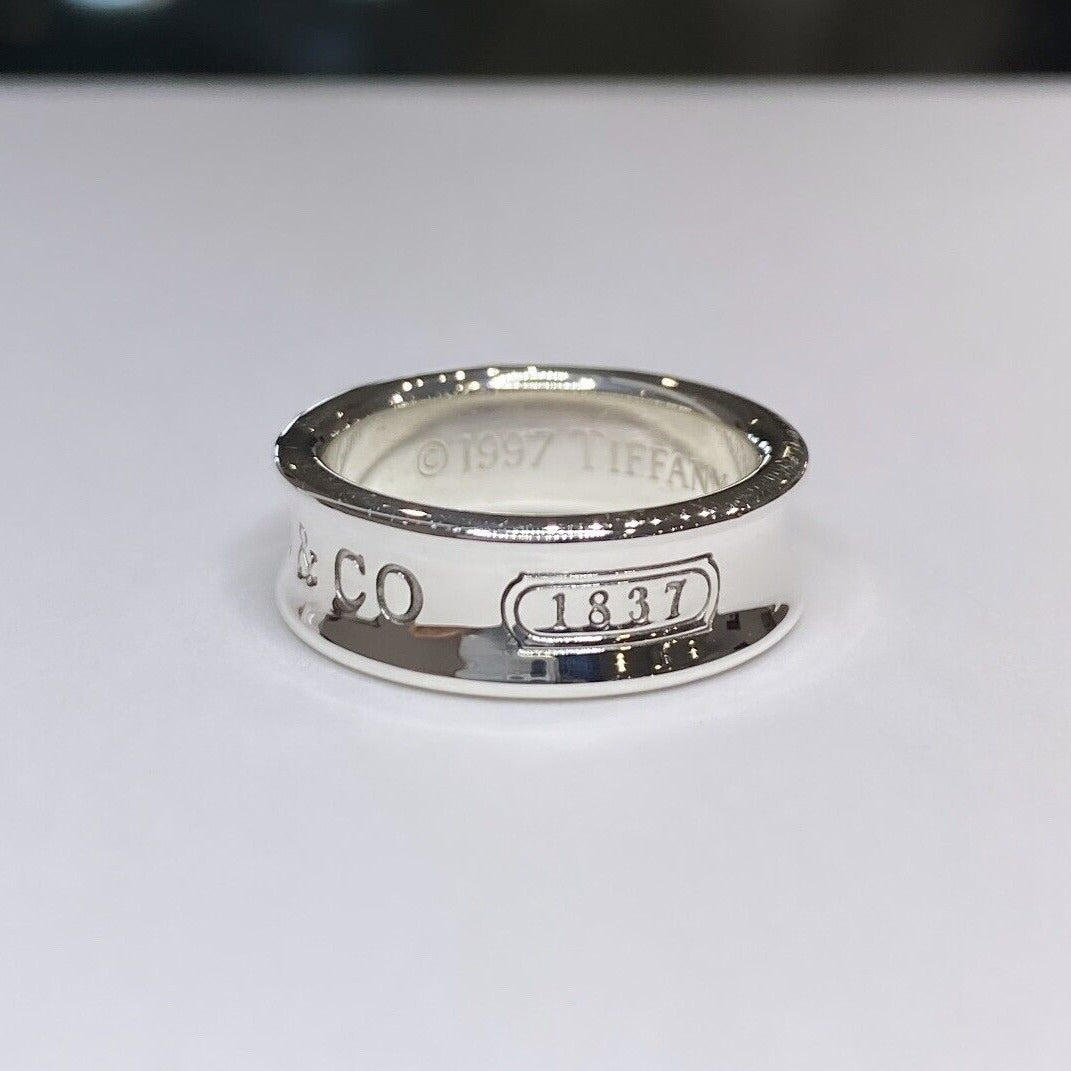 Tiffany & Co. 1837 Sterling Silver Band
