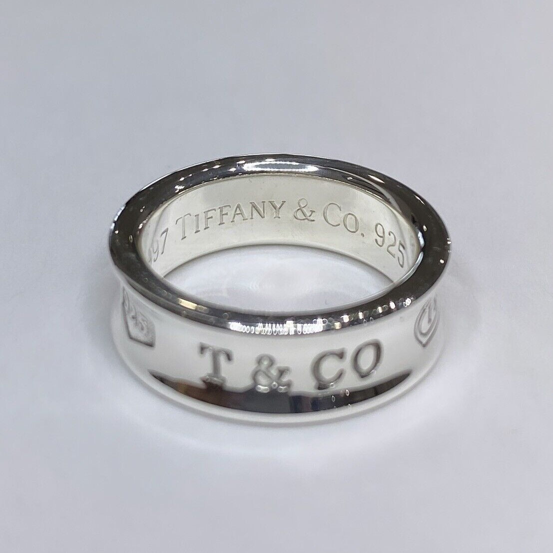 Tiffany & Co. 1837 Sterling Silver Band