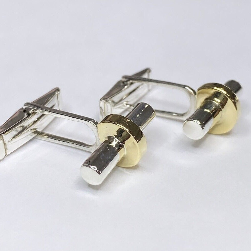Tiffany & Co 925 & 18k Cufflinks