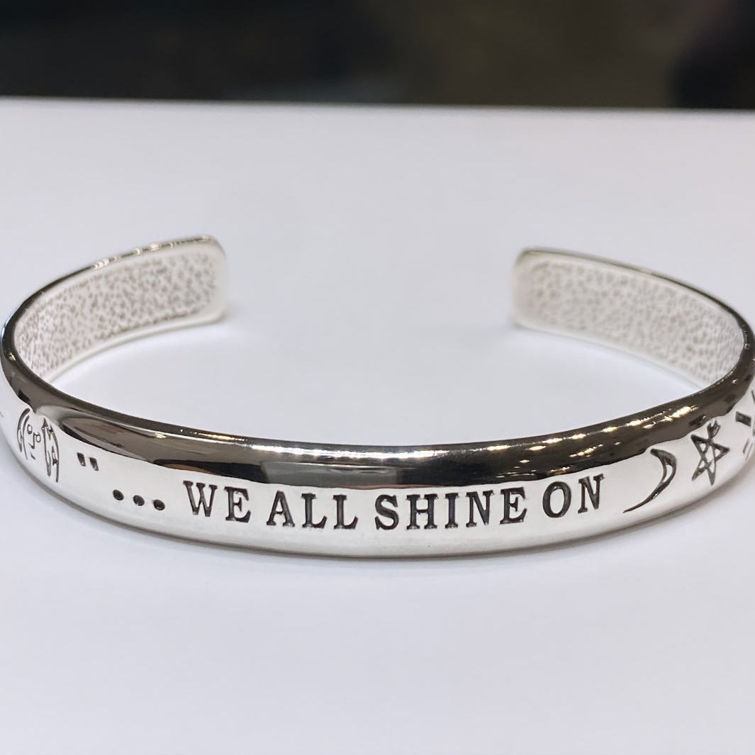 925 "We All Shine On" Cuff The John Lennon Collection