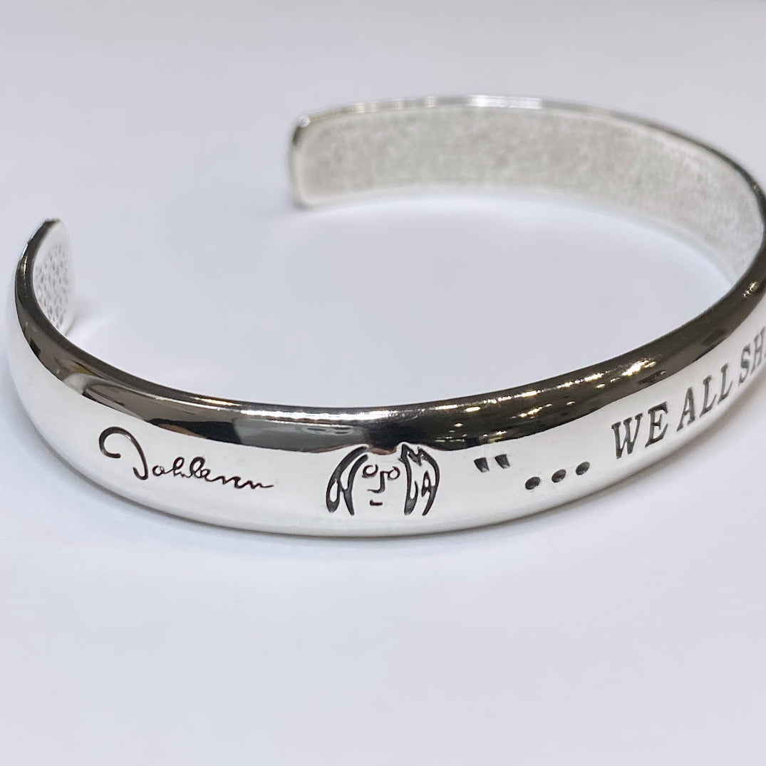 925 "We All Shine On" Cuff The John Lennon Collection