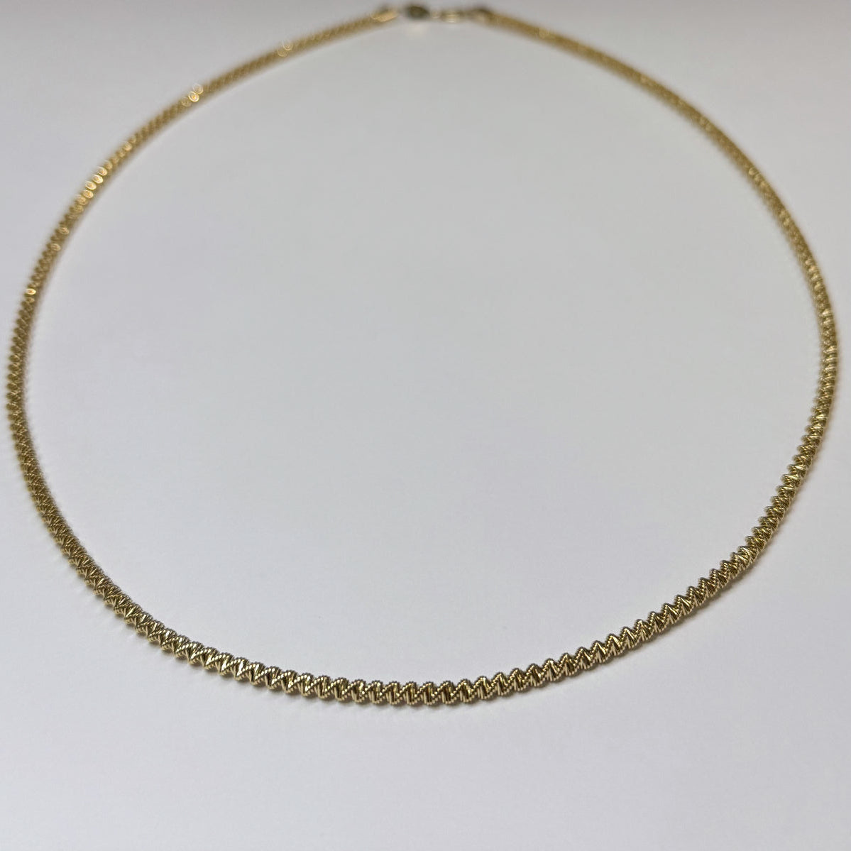 14k Wired Necklace
