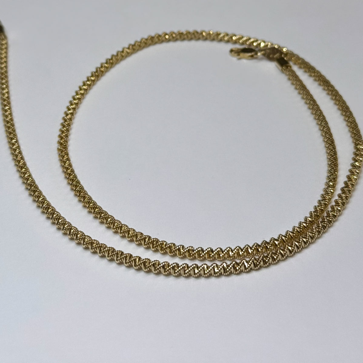 14k Wired Necklace