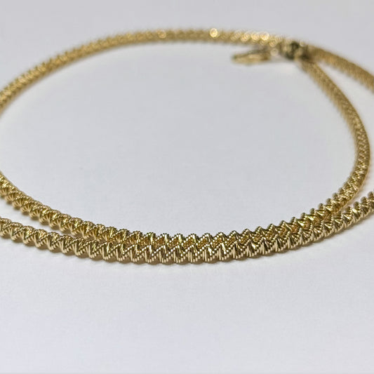 14k Wired Necklace