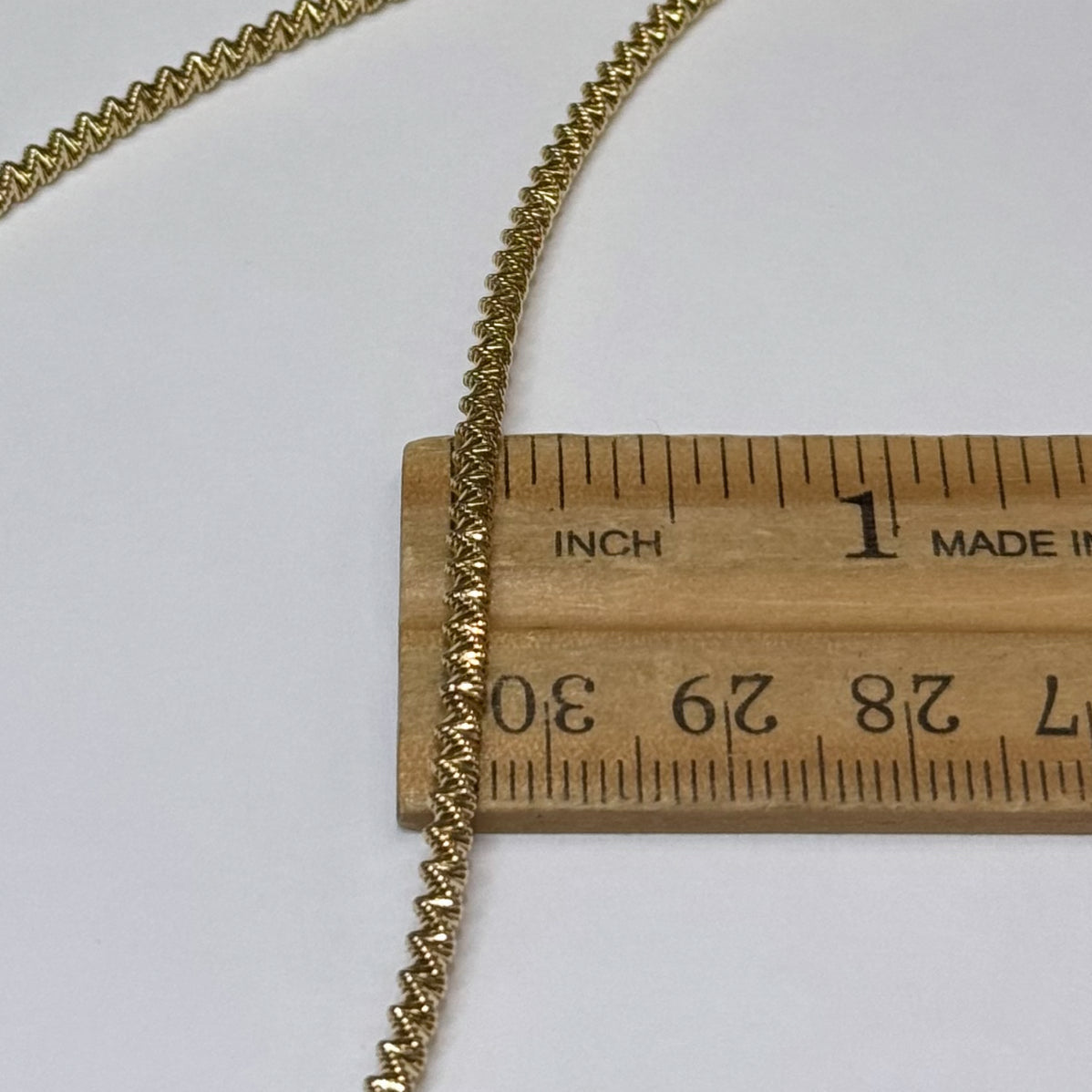 14k Wired Necklace