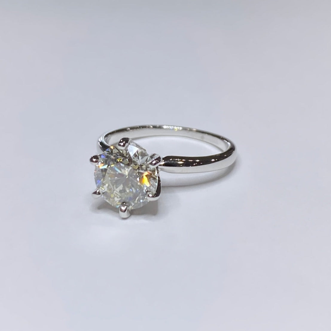 2ct Round Cut 6-Prong Solitaire