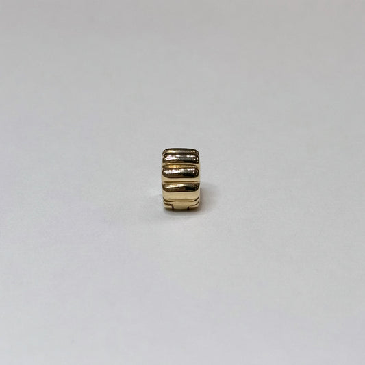 Pandora 14k Ribbed Charm Stopper